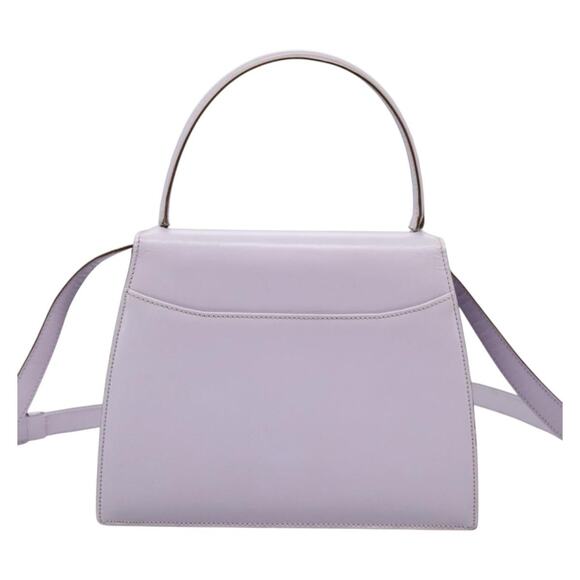 CELINE Hand Bag Leather Purple Gold - Picture 3 of 13